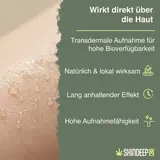 SkinDeep CBD transdermale Aufnahme durch die Haut